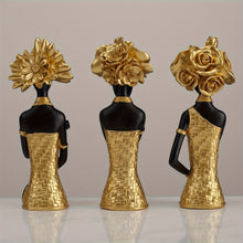 Load image into Gallery viewer, Golden Muse Expression Sculpture