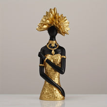 Load image into Gallery viewer, Golden Muse Expression Sculpture
