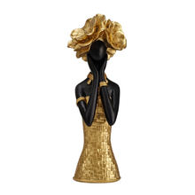 Load image into Gallery viewer, Golden Muse Expression Sculpture