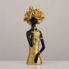 Load image into Gallery viewer, Golden Muse Expression Sculpture