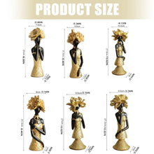 Load image into Gallery viewer, Golden Muse Expression Sculpture