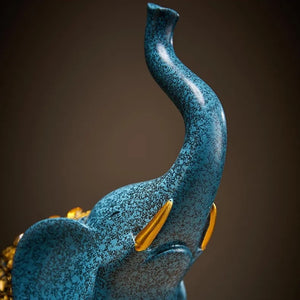 Elephantine Expression Sculpture (2pcs)