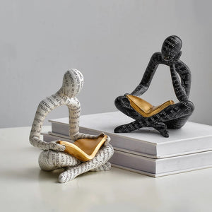 Reader Expression Sculpture