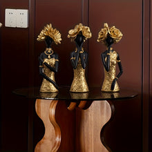 Load image into Gallery viewer, Golden Muse Expression Sculpture