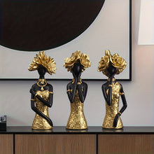 Load image into Gallery viewer, Golden Muse Expression Sculpture