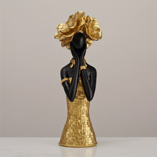 Load image into Gallery viewer, Golden Muse Expression Sculpture