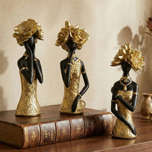 Load image into Gallery viewer, Golden Muse Expression Sculpture