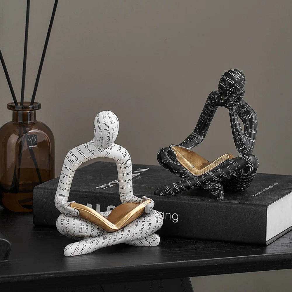Reader Expression Sculpture – HelloAtHome by J & E Worldwide LLC. reader-expression-sculpture-helloathome-by-j-e-worldwide-llc