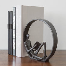 Load image into Gallery viewer, Iron Reader Sculpture