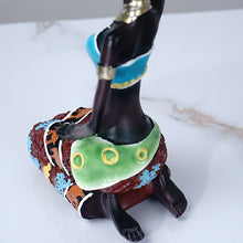 Load image into Gallery viewer, African Women Candle Holder Sculpture