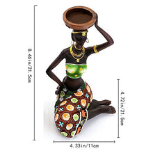 Load image into Gallery viewer, African Women Candle Holder Sculpture
